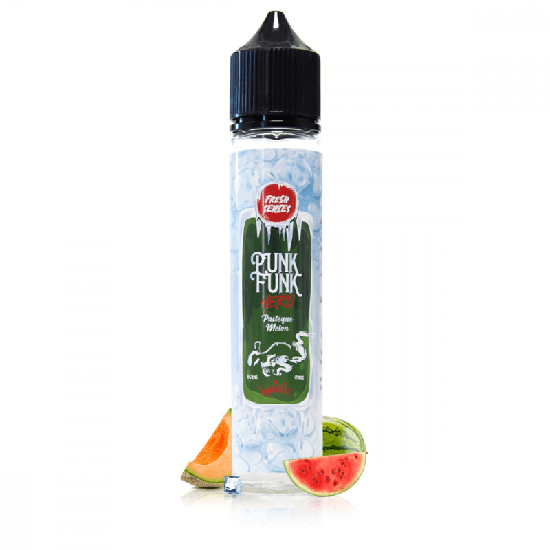 E-liquide Pastèque Melon Frais 50ml - Punk Funk Hero - BYCLOPE