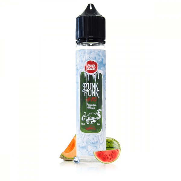 E-liquide Pastèque Melon Frais 50ml - Punk Funk Hero - BYCLOPE