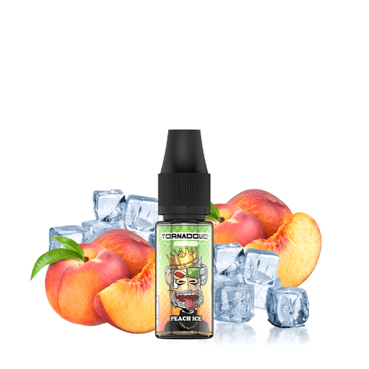 E - liquide Peach Ice 10ml - Tornadoliq - BYCLOPE