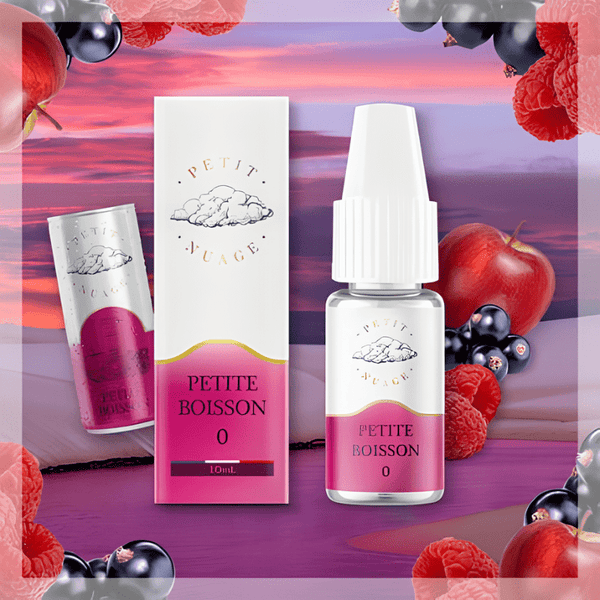 E - Liquide Petite Boisson 10ml - Petit Nuage - BYCLOPE