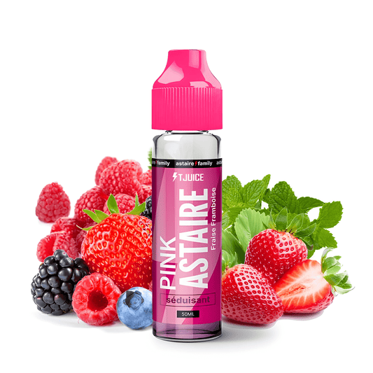 e - liquide pink astaire 50ml - t juice - BYCLOPE