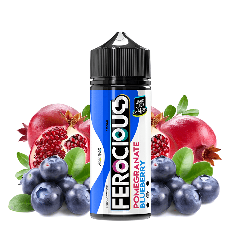 E - Liquide Pomegranate Blueberry 100ml - Ferocious - BYCLOPE