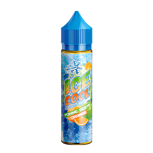 E - Liquide Pomme Verte Orange 50ml Ice Cool - Liquidarom - BYCLOPE