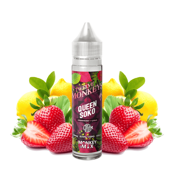 E - Liquide Queen Soko 50ml - Twelve Monkeys - BYCLOPE