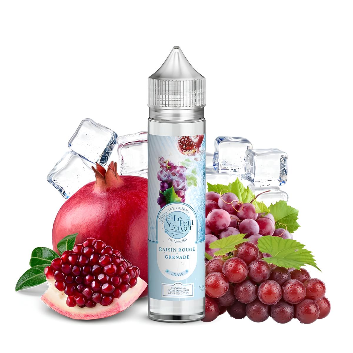 E-liquide Raisin Rouge Grenade 50ml - Le Petit Verger - BYCLOPE