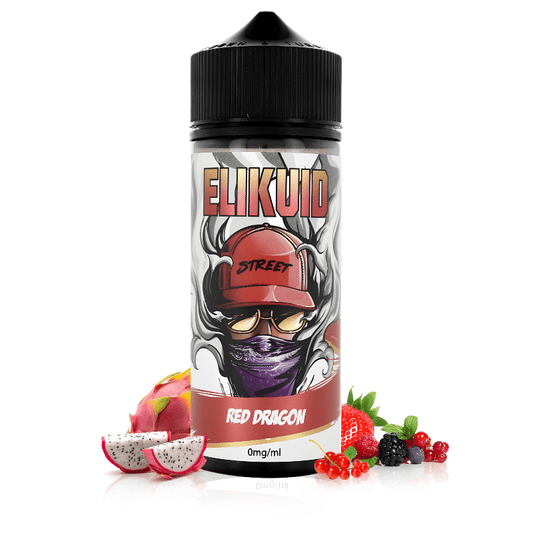 E - liquide Red Dragon 100ml - Elikuid - BYCLOPE