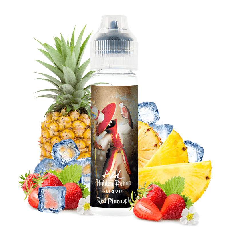 E - Liquide Red Pineapple 50ml - A&L - BYCLOPE