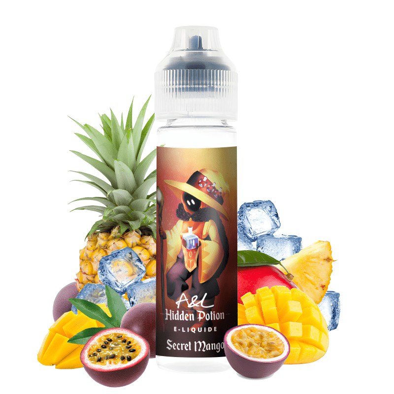 E - Liquide Secret Mango 50ml - A&L - BYCLOPE