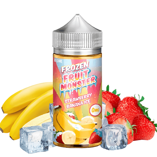 E - Liquide Strawberry Banana Ice 100ml - Fruit Monster - BYCLOPE