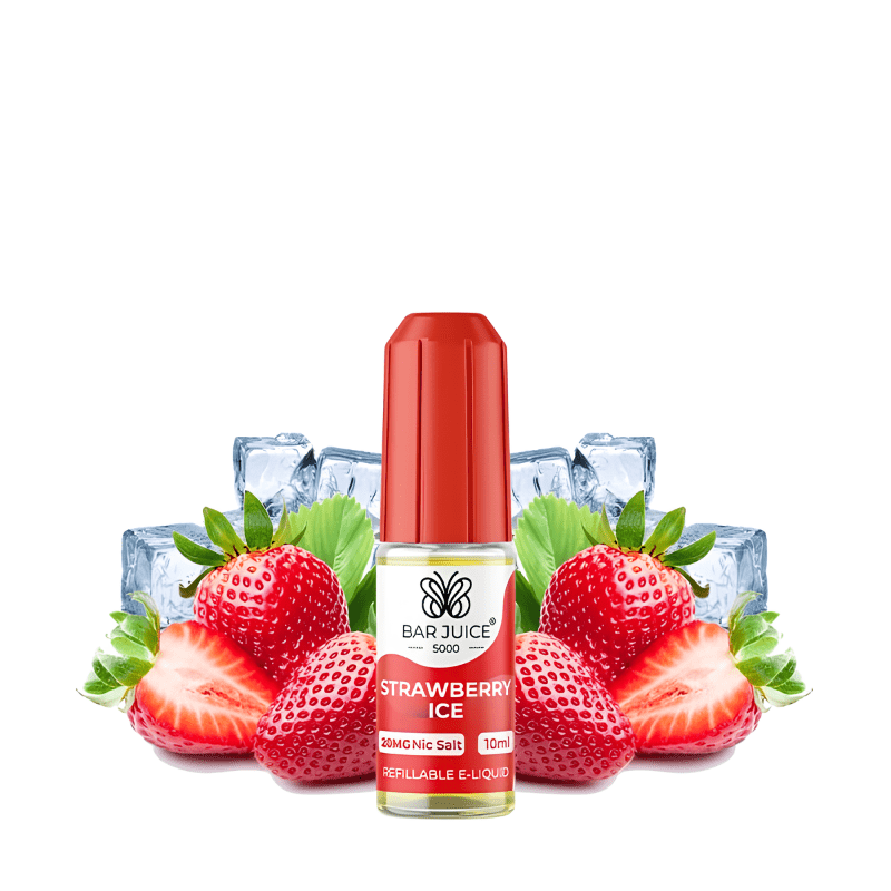E - liquide Strawberry Ice 10ml - Bar Juice - BYCLOPE