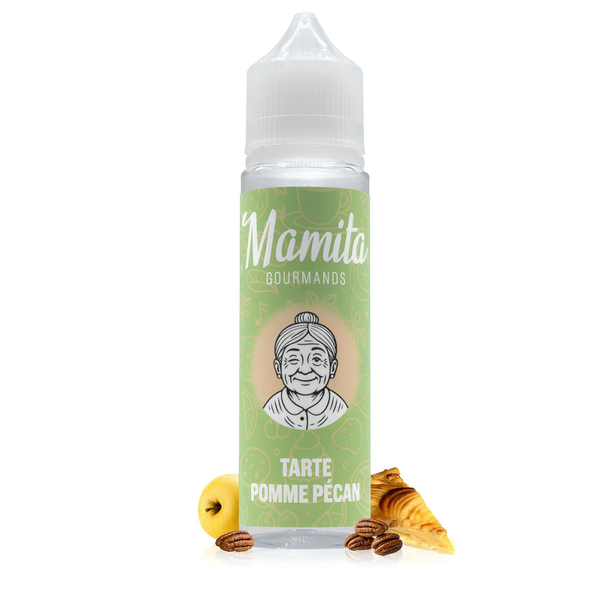 E-liquide Tarte Pomme Pécan 50ml - Mamita - BYCLOPE