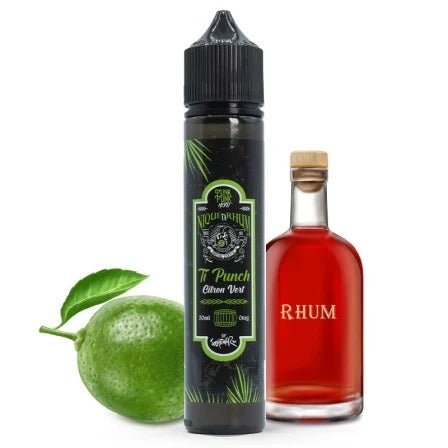 E-liquide Ti Punch Citron Vert 50ml - Punk Funk Hero - BYCLOPE