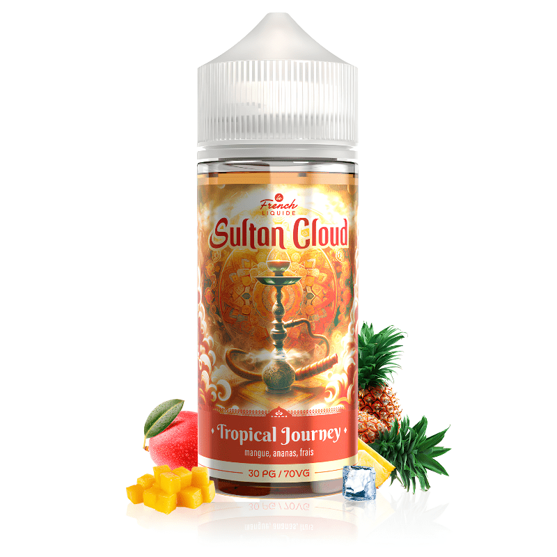 E - Liquide Tropical Journey 100ml - Sultan Cloud - BYCLOPE