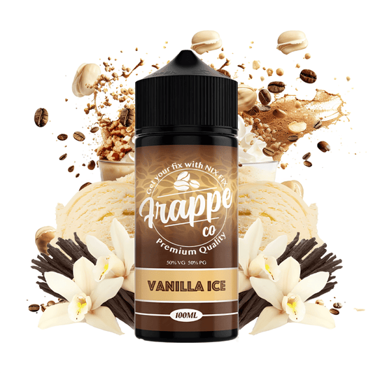 E - Liquide Vanilla Ice 100ml - Frappe Co by VapeIQ - BYCLOPE