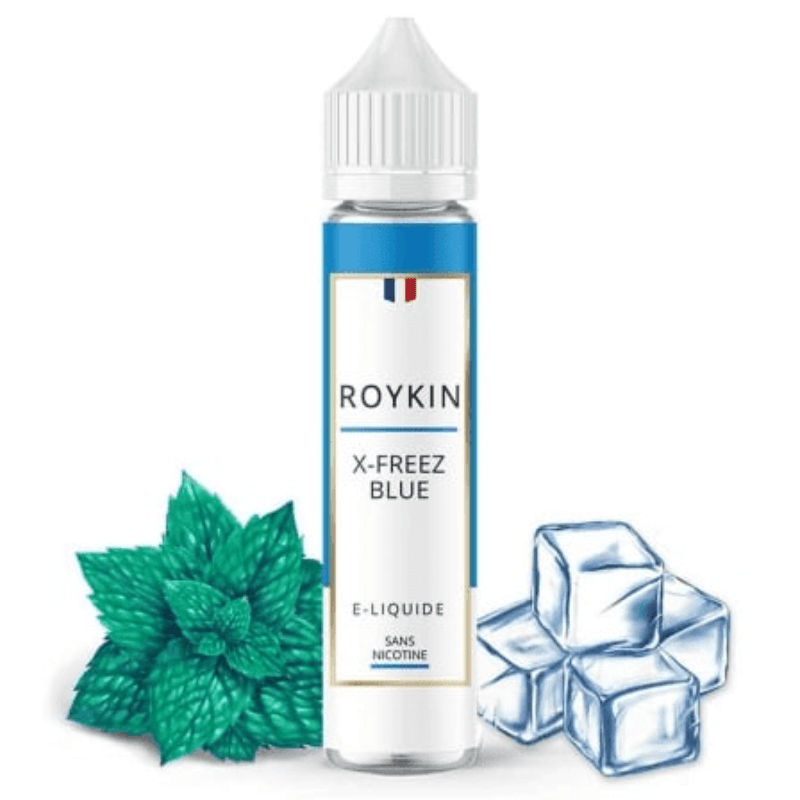 E-Liquide X-Freez Blue 50ml - Roykin - BYCLOPE