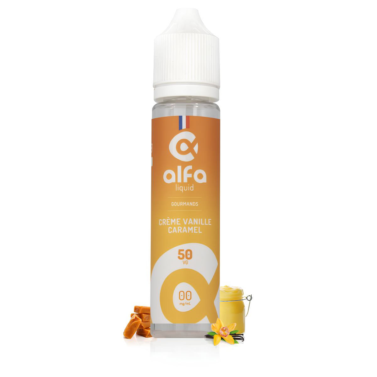 Crème Vanille Caramel 50ml Alfaliquid