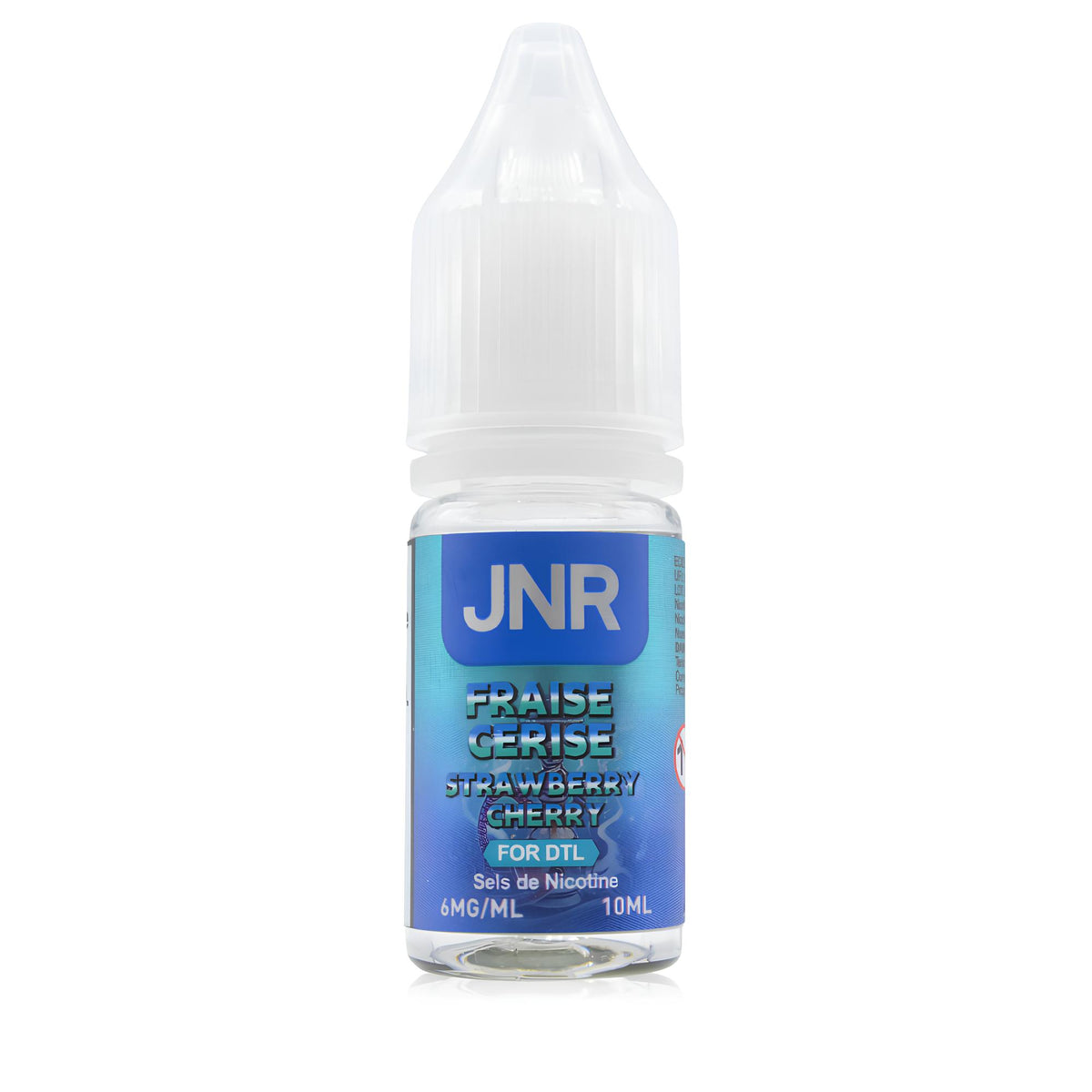 JNR E-liquideStrawberry Cherry 10ml Sel de Nicotine