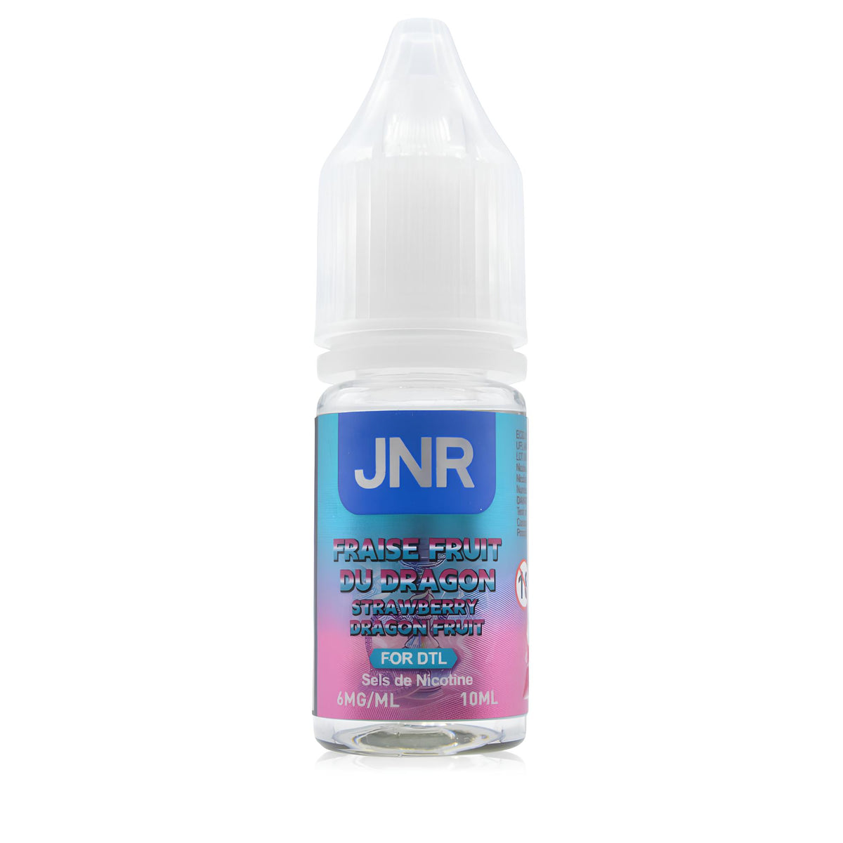 JNR E-liquideStrawberry Dragon Fruit 10ml Sel de Nicotine
