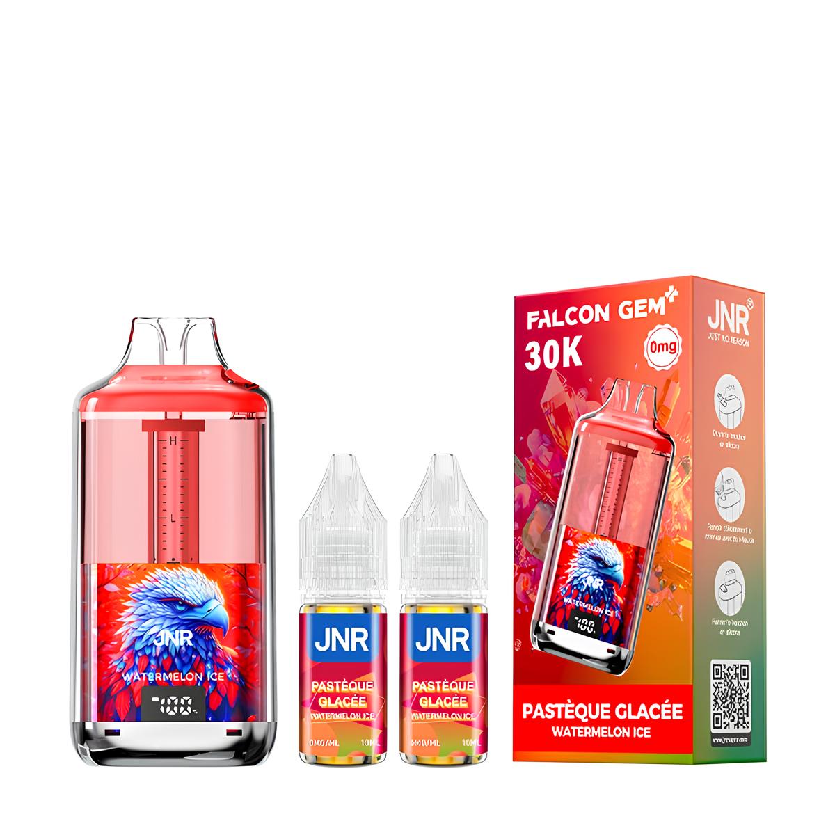 FALCON GEM+ Pastèque Glacée 30K 950MAH 18ML / 0% - JNR
