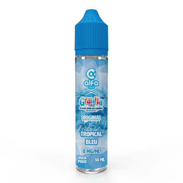 granita tropical bleu 0mg 50ml - BYCLOPE