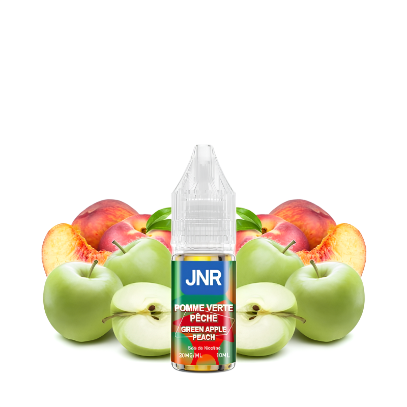 E-liquide Green Apple Peach 20mg 10ml - JNR