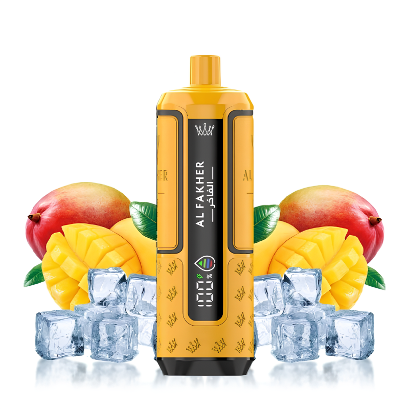 Kit Puff Hyper Max Advanced 30K - Crown Bar by Al Fakher - Cool Mango