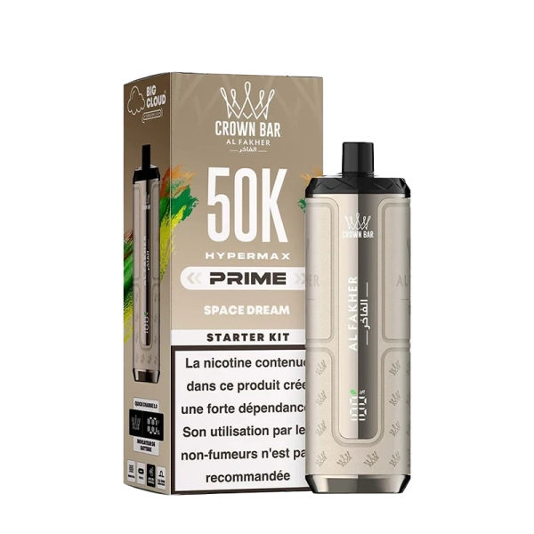 Kit Hypermax Prime 50K Space Dream 6 mg Al Fakher