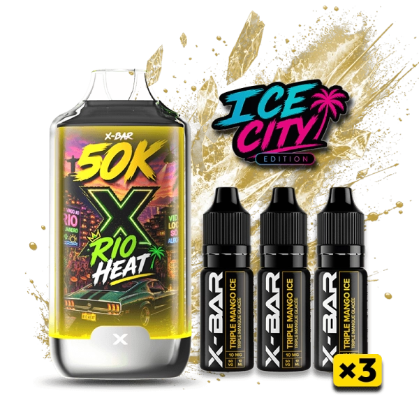 Puff Ice City 50K Rio Heat X-Bar