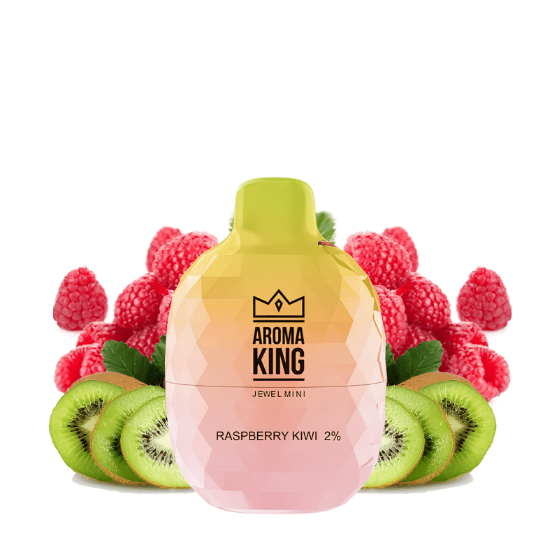Jewel Mini 600 Raspberry Kiwi 0mg - Aroma King - BYCLOPE