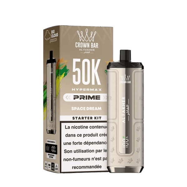 Kit Hypermax Prime 50K Space Dream 6 mg – Al Fakher - BYCLOPE