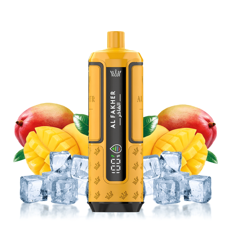 Kit Puff Hyper Max Advanced 30K - Crown Bar by Al Fakher - Cool Mango - BYCLOPE