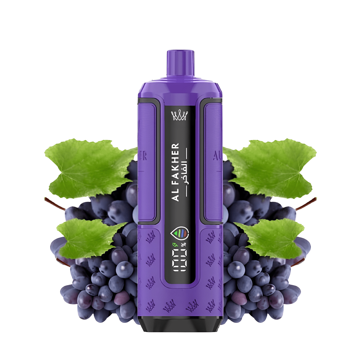 Kit Puff Hyper Max Advanced 30K - Crown Bar by Al Fakher - Grape - BYCLOPE
