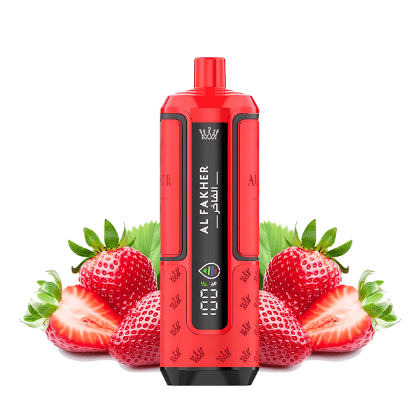 Kit Puff Hyper Max Advanced 30K - Crown Bar by Al Fakher - Strawberry Punch - BYCLOPE