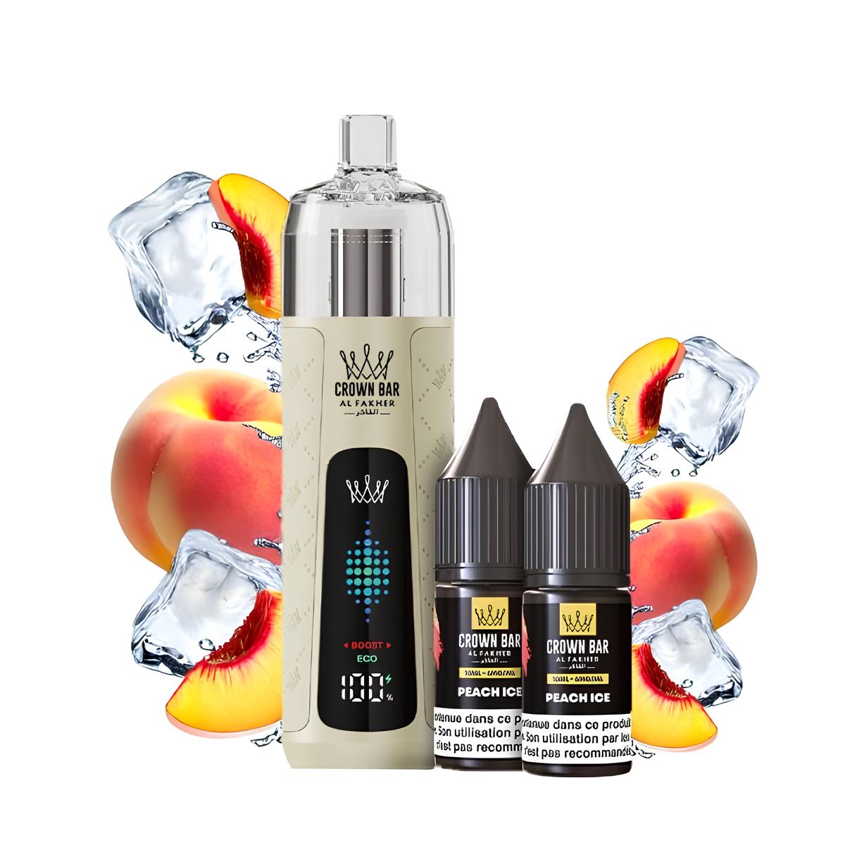 Kit Refill Pro 1000mAh 2x10ml 6mg - Crown Bar by Al Fakher