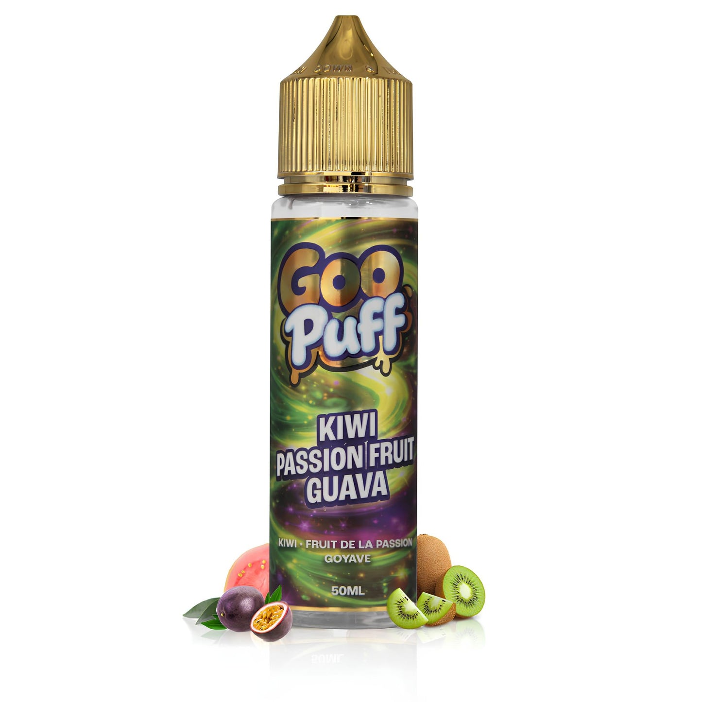 Kiwi Passion Fruit Guava 50ml Goo Puff - BYCLOPE