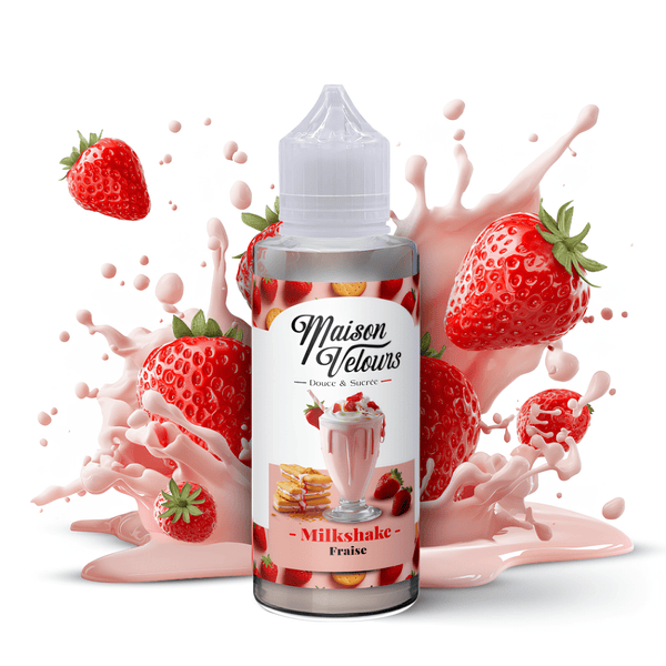 MILKSHAKE FRAISE - 140ML - MAISON VELOURS - BYCLOPE