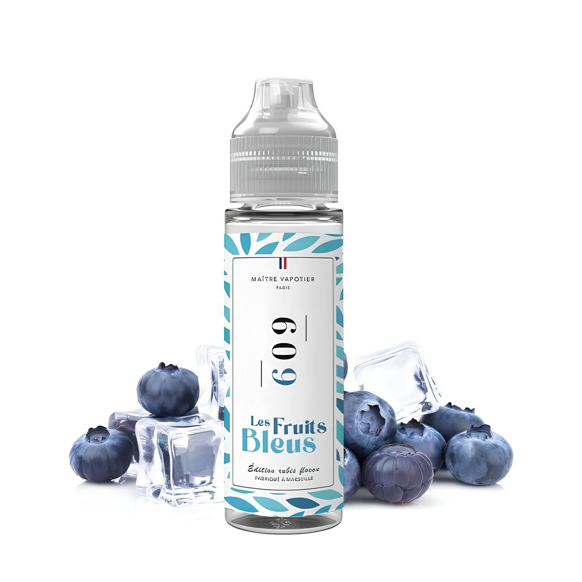 N°609 LES FRUITS BLEUS 0MG 50ML - MAÎTRE VAPOTIER