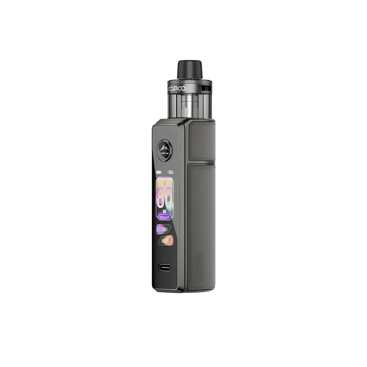 Pack Pod Drag X3 PnP X 5ml 18650/21700 - Voopoo - Couleur : Gray Metal - BYCLOPE