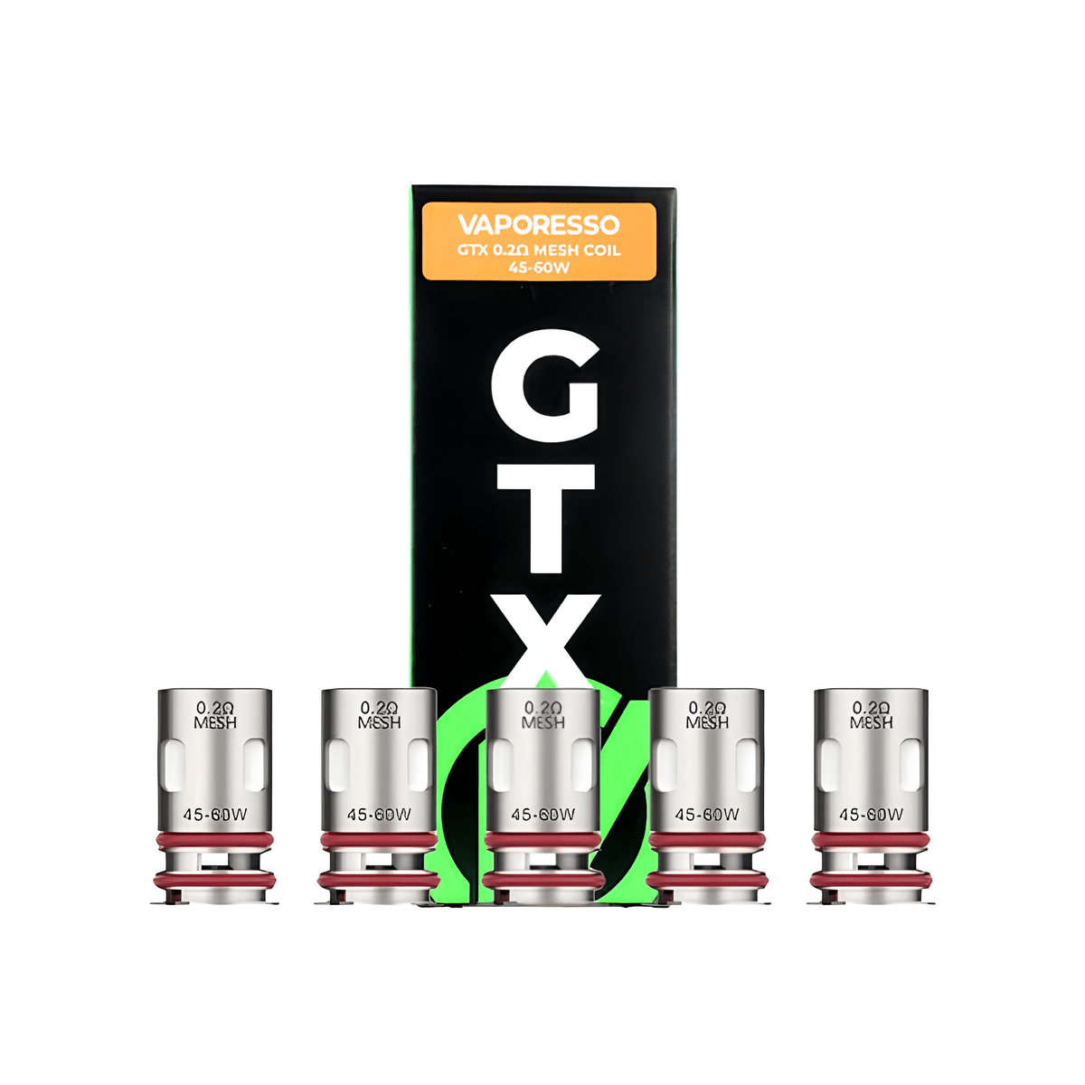 Pack (x5) Résistance GTX V2 - Vaporesso - BYCLOPE