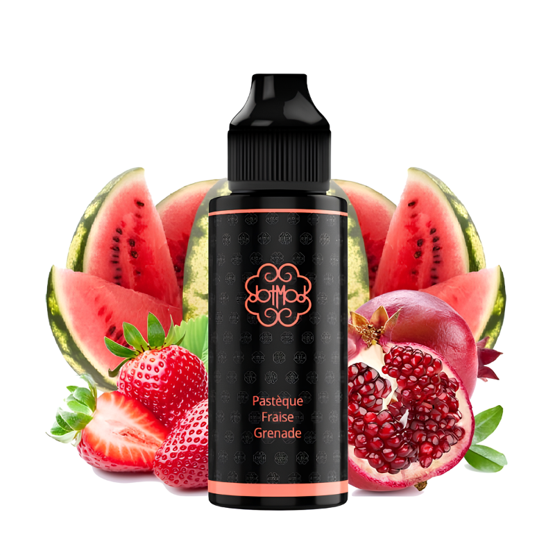 Pastèque Fraise Grenade 0mg 100ml - DotMod - BYCLOPE