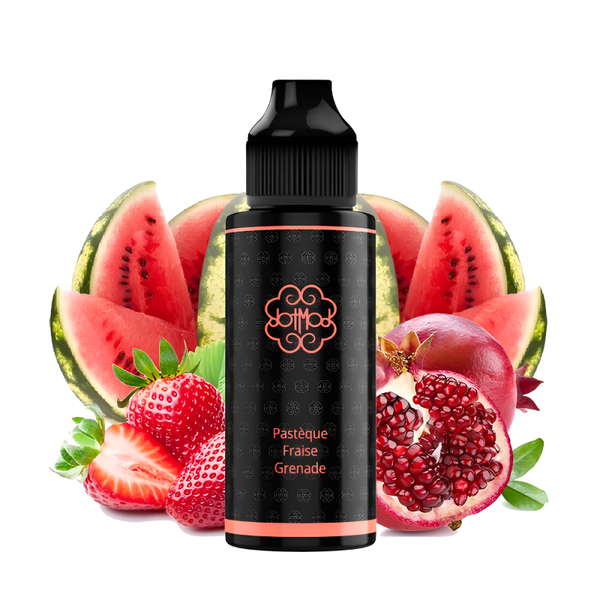 Pastèque Fraise Grenade 0mg 100ml - DotMod - BYCLOPE
