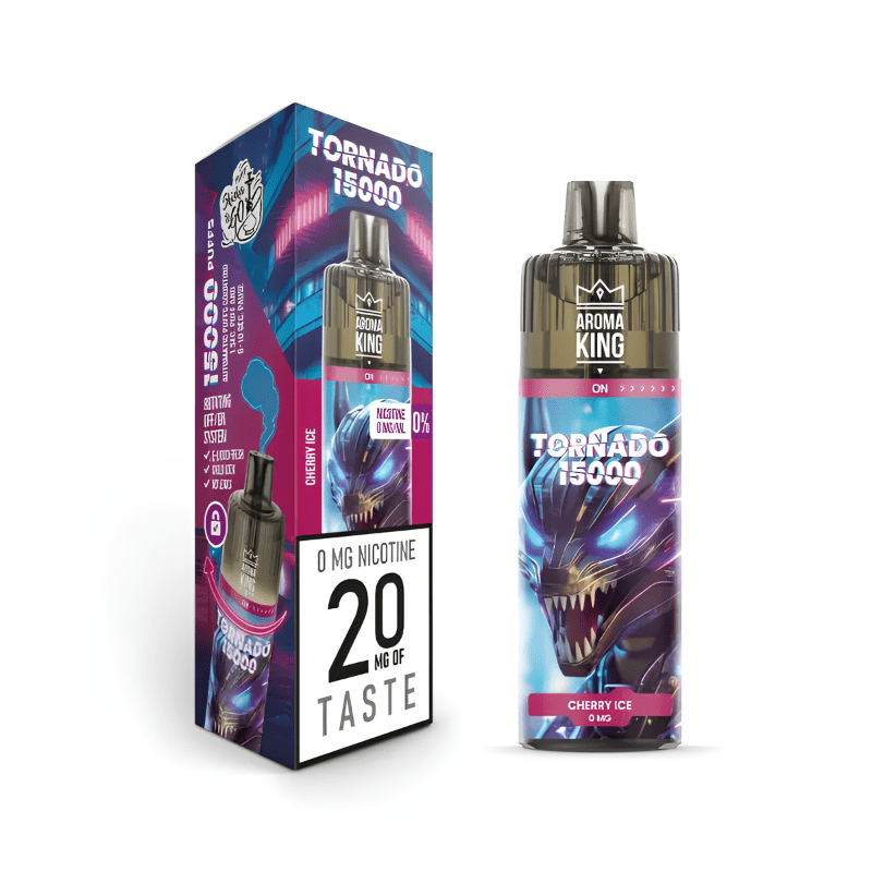 Puff 15000 Tornado Strawberry Ice - Aroma King - BYCLOPE