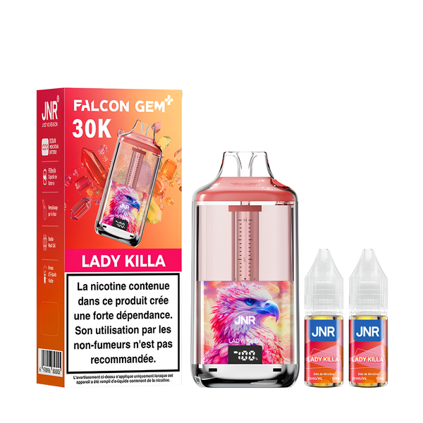 Puff 30K Falcom Gem+ 20mg - JNR - Lady Killa - BYCLOPE