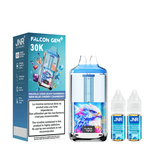Puff 30K Falcom Gem+ 20mg - JNR - New Blue Cherry Cranberry - BYCLOPE