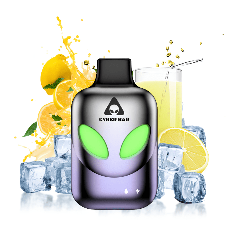 Puff AL8000 Lemonade Ice 0mg 10ml - Cyber bar - BYCLOPE