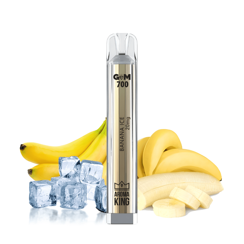 Puff Gem 700 Banana Ice 20mg - Aroma King - BYCLOPE