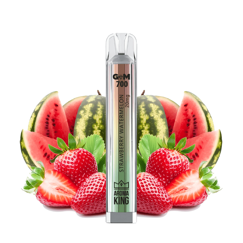 Puff Gem 700 Strawberry Watermelon 20mg - Aroma King - BYCLOPE