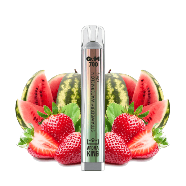 Puff Gem 700 Strawberry Watermelon 20mg - Aroma King - BYCLOPE