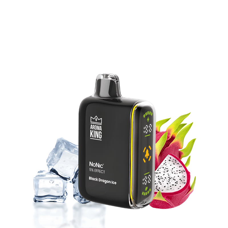 Puff NoNic Galaxy 15000 Black Dragon Ice 5mg - Aroma King - BYCLOPE