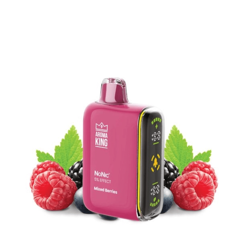 Puff NoNic Galaxy 15000 Mixed Berries 5mg - Aroma King - BYCLOPE